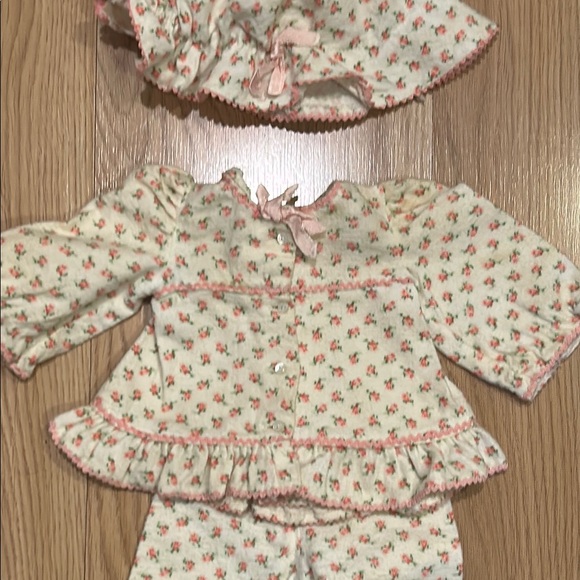 Vintage Chatty Cathy Doll Flannel Pajama Set - Picture 2 of 11